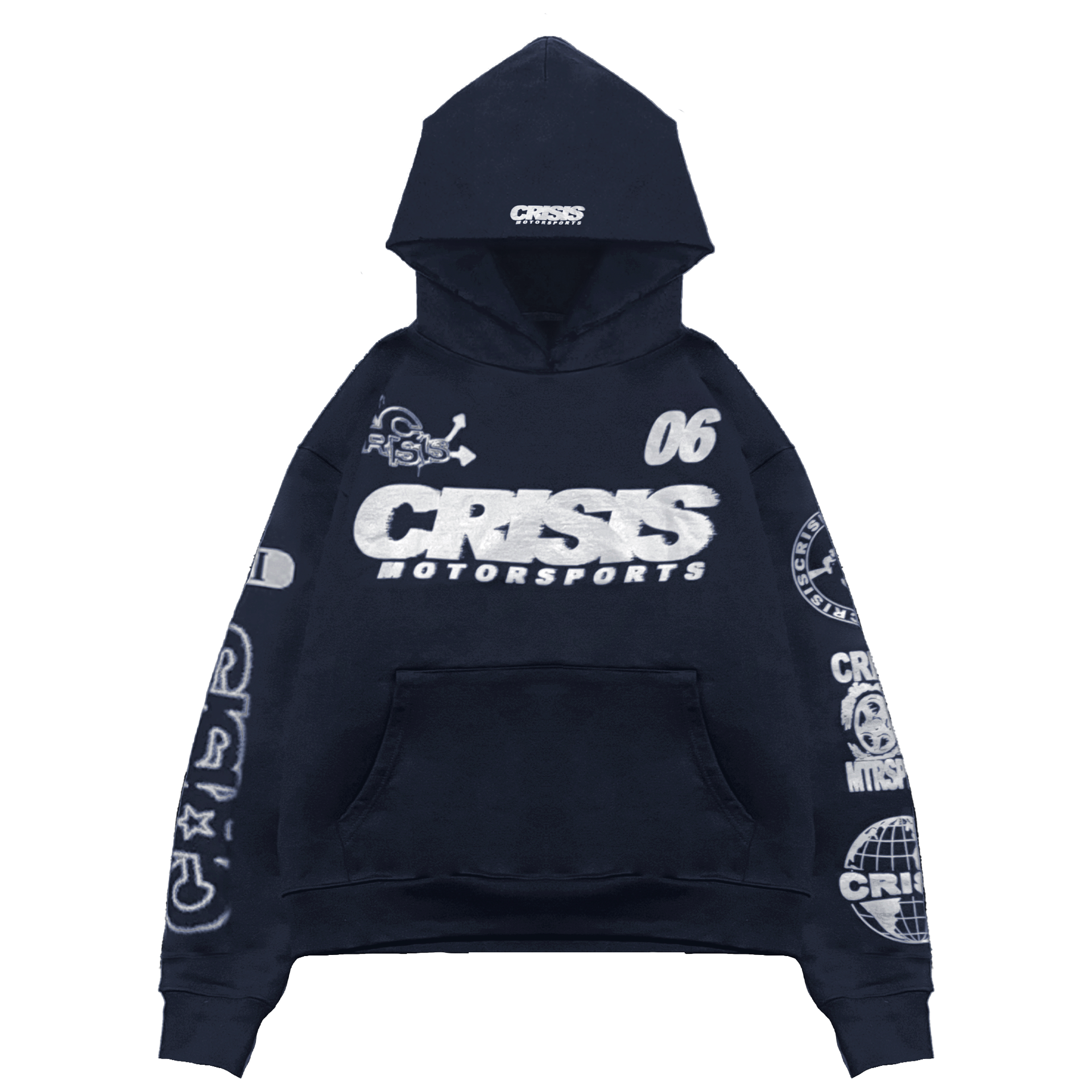 Motorsport Hoodie Navy